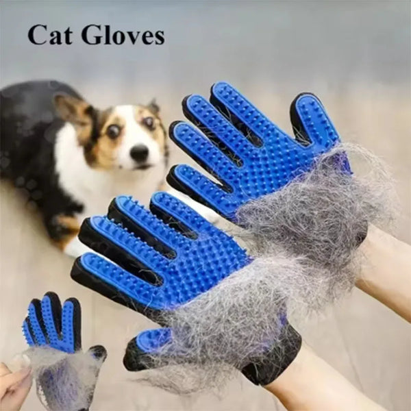 Zoomies Grooming Glove — silicone deshedder handschoen met 250 noppen — afbeelding 1